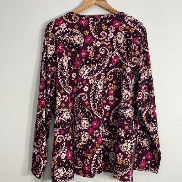 Kim Rogers Perfectly Soft Cotton Blouse 3X - Picture 2 of 7